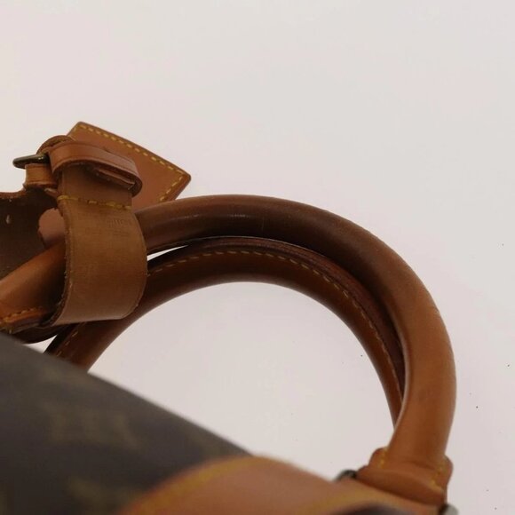 LOUIS VUITTON Monogram Keepall 60 Boston Bag M41422 LV Auth 136677 - Picture 9 of 16